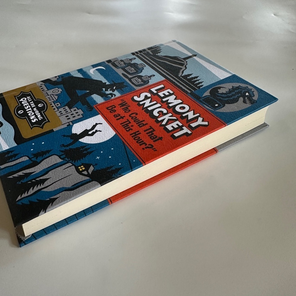 Lemony Snicket “Who Could That Be at This Hour” Hardcover Book - Picture 4 of 6